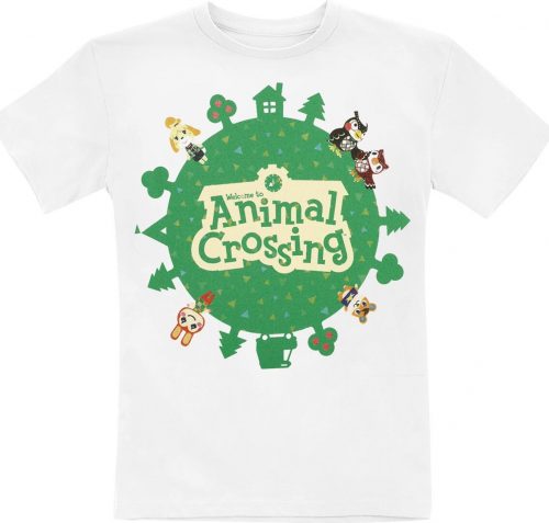 Animal Crossing Kids - Logo detské tricko bílá
