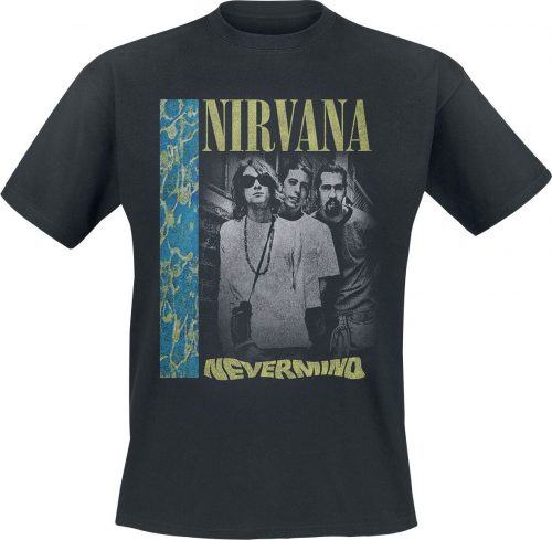 Nirvana Nevermind Deep End Tričko černá