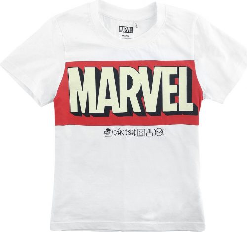 Marvel Logo detské tricko bílá
