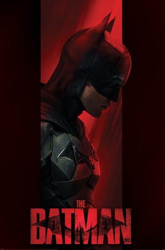 Batman The Batman - Out of the Shadows plakát cerná/cervená