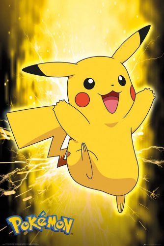 Pokémon Pikachu Neo plakát vícebarevný