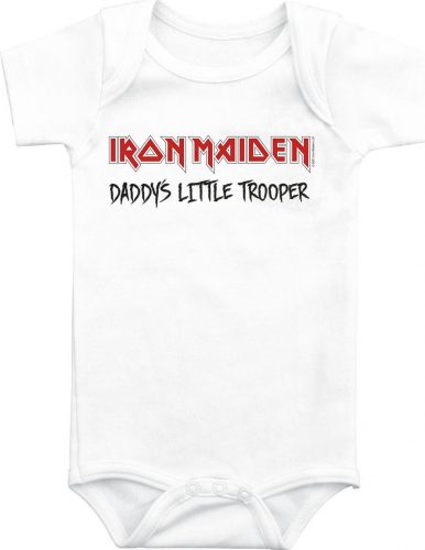 Iron Maiden Kids - Little Trooper body bílá