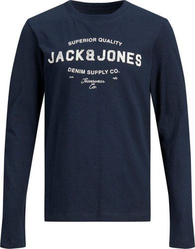 Jack & Jones Džíny LS detské tricko - dlouhý rukáv modrá