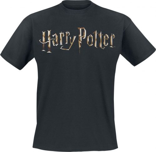 Harry Potter Logo Tričko černá
