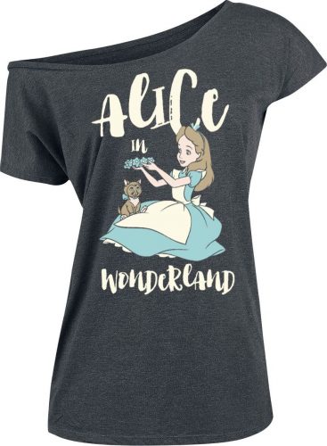 Alice in Wonderland Alice Dámské tričko šedá