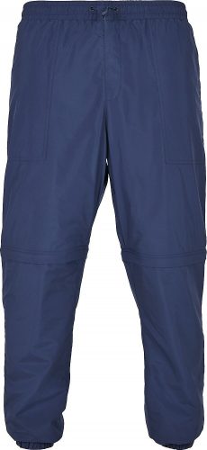 Urban Classics Sportovní kalhoty Zip Away Tepláky tmavě modrá