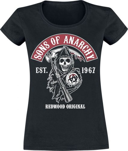 Sons Of Anarchy Redwood Original Dámské tričko černá