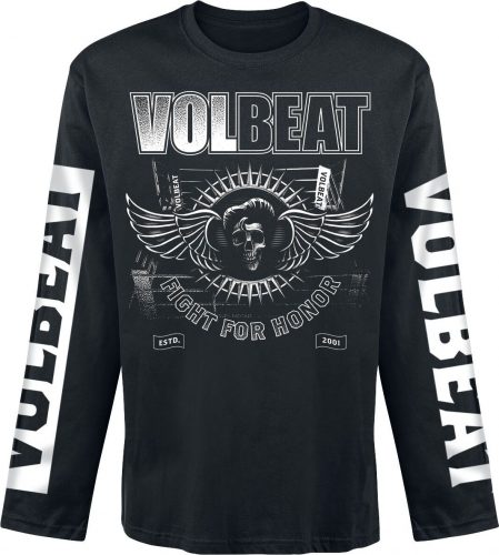 Volbeat Fight For Honor Tričko s dlouhým rukávem černá