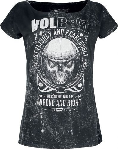 Volbeat Wrong and Right Dámské tričko charcoal
