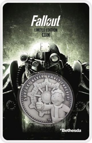 Fallout Vault-Tec Mince stríbrná