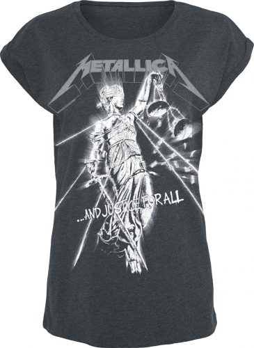 Metallica Raining Light Dámské tričko šedá