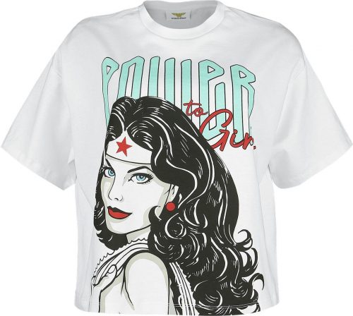 Wonder Woman Power Girl Dámské tričko bílá