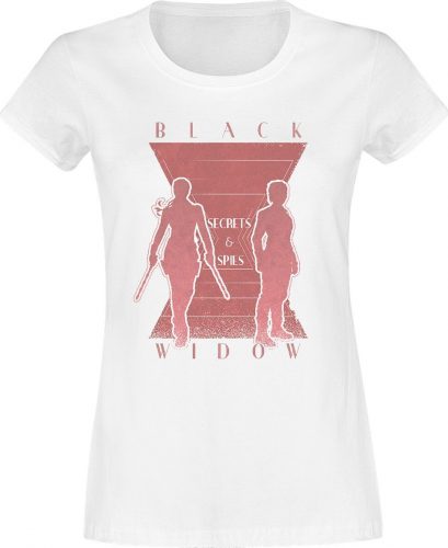 Black Widow Spy Secrets Dámské tričko bílá