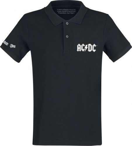 AC/DC We Salute You Polo tričko černá