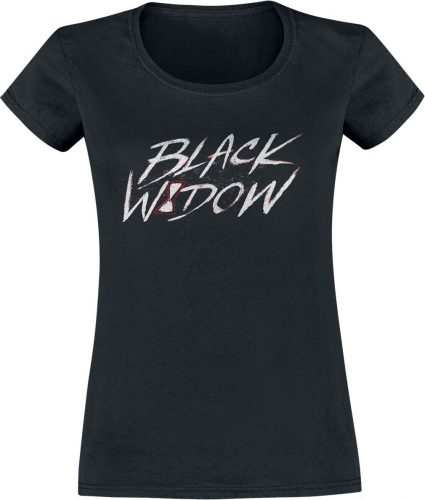Black Widow Painted Dámské tričko černá