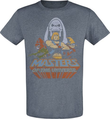 Masters Of The Universe Team He-Man Tričko tmavě prošedivělá