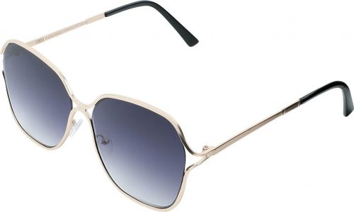 Urban Classics Sunglasses Minnesota Slunecní brýle cerná/zlatá