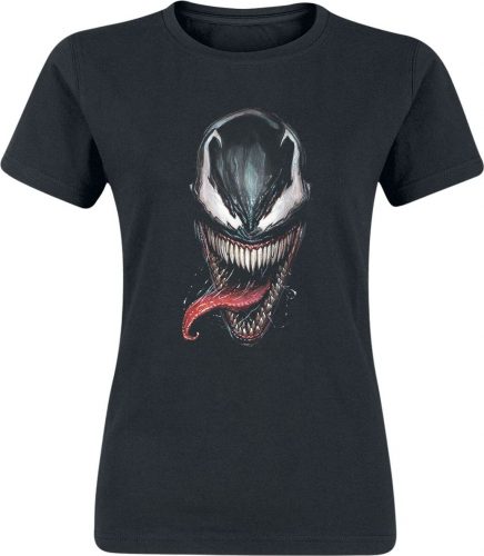 Venom (Marvel) Venom Teeth Face Dámské tričko černá