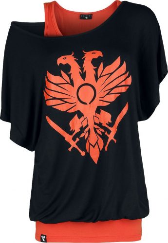 Destiny 2 - Crucible Logo Dámské tričko cerná/cervená
