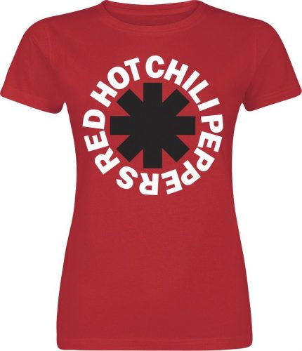 Red Hot Chili Peppers Classic Logo Dámské tričko červená