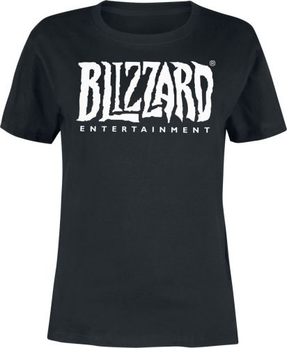 Blizzard Blizzard Logo Tričko černá