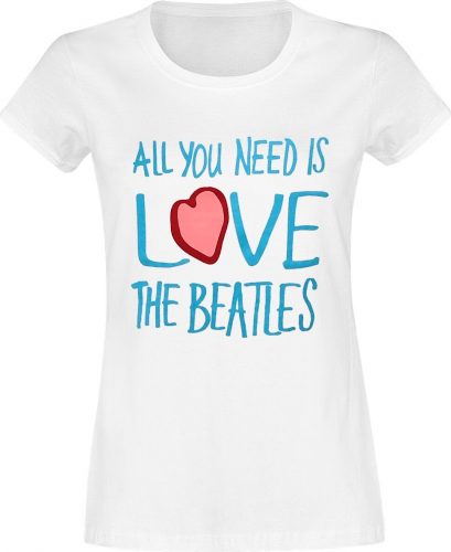 The Beatles Love Dámské tričko bílá