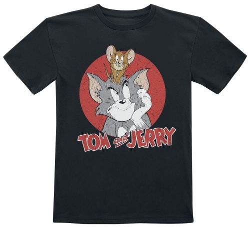 Tom And Jerry Kids - Frenemies detské tricko černá