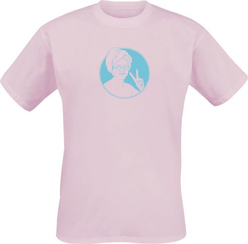 Lewis Capaldi Icon Tričko světle růžová