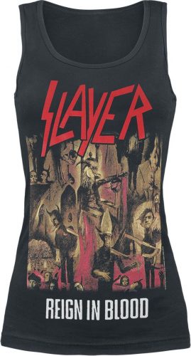 Slayer Reign In Blood Classic Dámský top černá