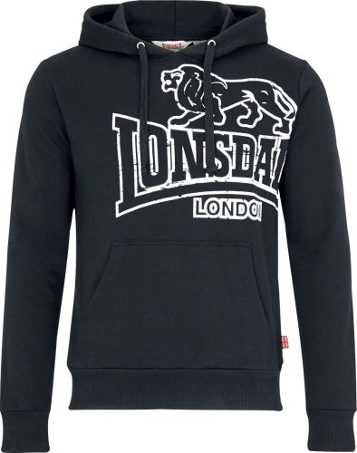 Lonsdale London Tadley Mikina s kapucí černá