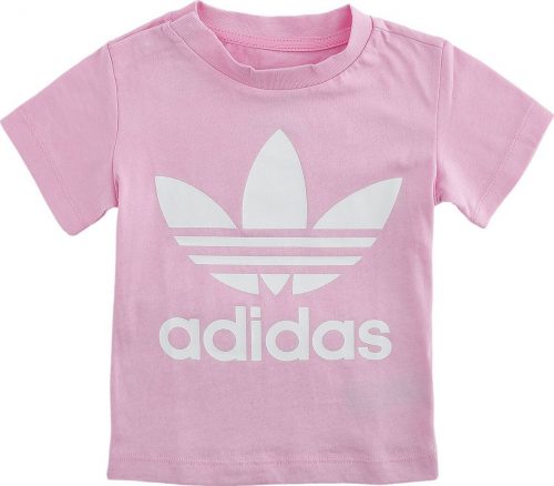 Adidas Trefoil Tee detská košile světle růžová
