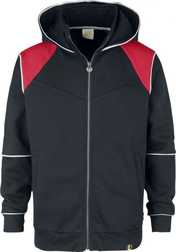 League Of Legends Noxus Mikina s kapucí na zip cerná/cervená