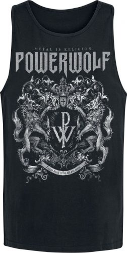 Powerwolf Crest Tank top černá