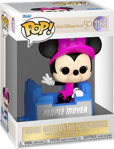 Mickey & Minnie Mouse Vinylová figurka č. 1166 Walt Disney World 50th - People Mover Minnie Sberatelská postava standard