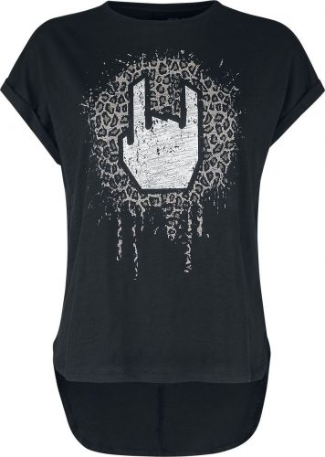 EMP Stage Collection T-Shirt mit Leo-Rockhand Dámské tričko černá