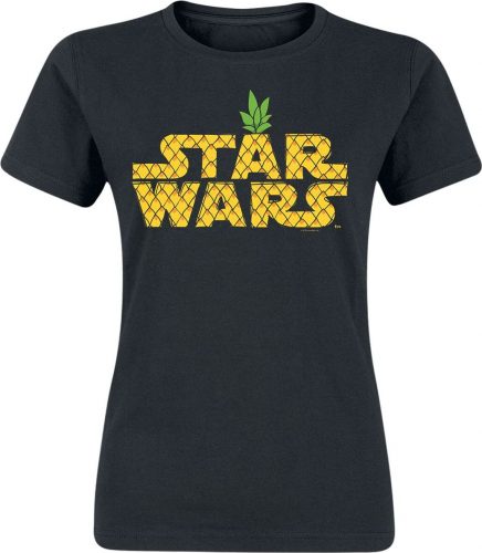 Star Wars Pineapple Logo Dámské tričko černá