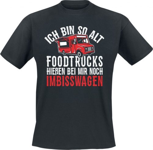 Food Imbisswagen Tričko černá