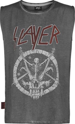 Slayer EMP Signature Collection Tank top šedá