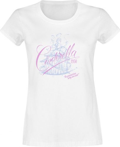 Cinderella Fifties Love Story Dámské tričko bílá
