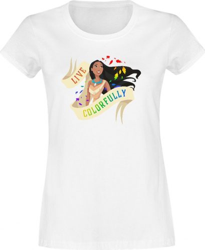 Pocahontas Live Colorfully Dámské tričko bílá