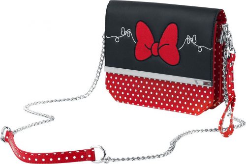 Mickey & Minnie Mouse Minnie Mouse - Rockabilly Taška pres rameno cervená/cerná