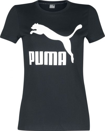 Puma Classics Logo Tee Dámské tričko černá