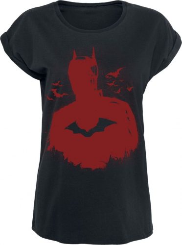 Batman The Batman - Red Scribble Dámské tričko černá