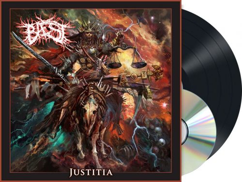 Baest Justitia EP & Mini-CD černá
