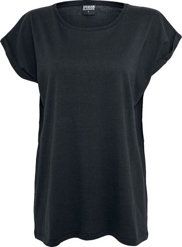 Urban Classics Ladies Extended Shoulder Tee Dámské tričko černá