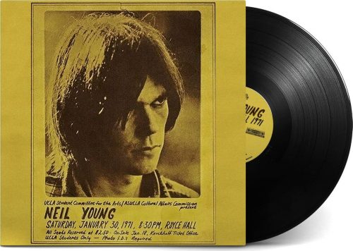 Neil Young Royce Hall 1971 LP černá
