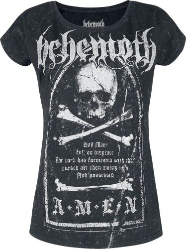 Behemoth Amen Dámské tričko černá/použitý vzhled