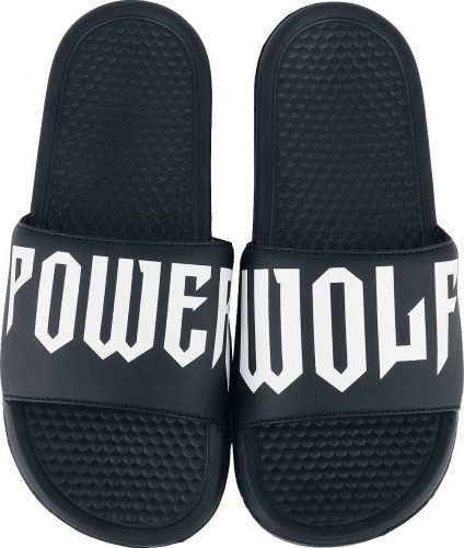 Powerwolf EMP Signature Collection Žabky - plážová obuv černá