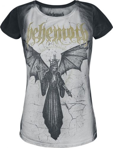 Behemoth Angel Of Death Dámské tričko světle šedá / černá