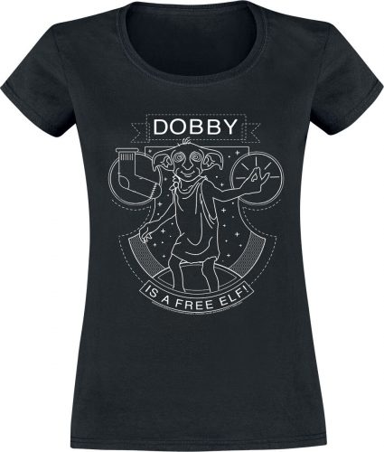 Harry Potter Dobby Seal Dámské tričko černá